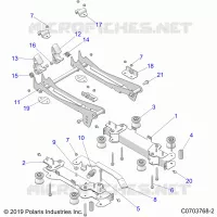 SEAT MOUNTING, DRIVERS