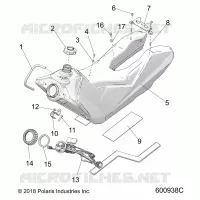 FUEL SYSTEM, FUEL TANK ASM.