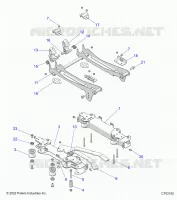 SEAT MOUNTING, DRIVER