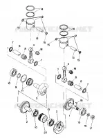 PISTON AND CRANKSHAFT TRAIL (4914161416030A)