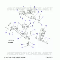 FRONT WISHBONES