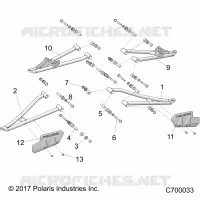 FRONT SUSPENSION CONTROL ARMS