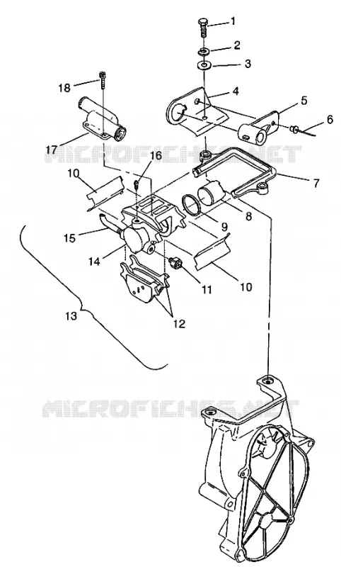 BRAKE 440 XCR / 0931760 (4923022302017A)