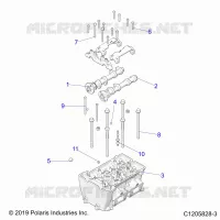 ENGINE, CYLINDER HEAD