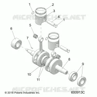 ENGINE, PISTON & CRANKSHAFT
