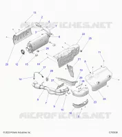 ENGINE, EXHAUST SYSTEM
