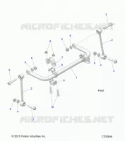 SUSPENSION, FRONT STABILIZER BAR