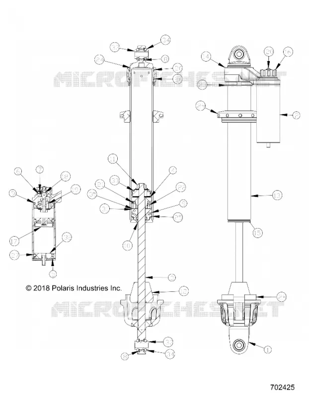 FRONT SUSPENSION SHOCK INTERNALS