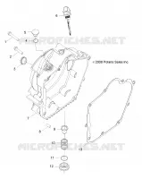 CRANKCASE COVER, RH