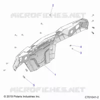 REAR BODYWORK BUMPER