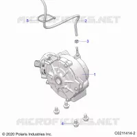 DRIVE TRAIN, FRONT GEARCASE MOUNTING