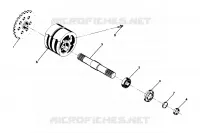 FRONT TIGHTENER ASSEMBLY-PN 1380024 (4919811981021B)