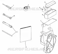 TOOL KIT/BOX STORM 0975782, STORM S.E. H975782, EUROPEAN STORM S.E. E975782 (4937823782B006)