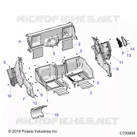REAR BODYWORK CLOSEOFF AND FENDERS