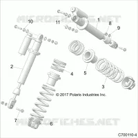 FRONT SUSPENSION SHOCK MOUNTING