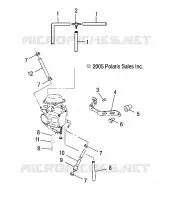 ENGINE, CARBURETOR MOUNTING/VENTING/FUEL LINES