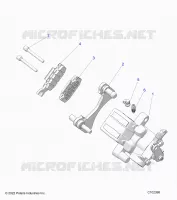 BRAKES, REAR CALIPER