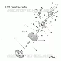 DRIVE TRAIN, PRIMARY CLUTCH