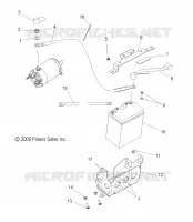 BATTERY AND CABLES