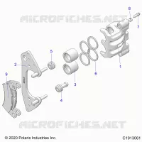 FRONT BRAKE CALIPER