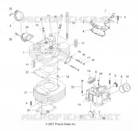 CYLINDER AND HEAD