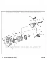 DRIVE TRAIN, TRANSMISSION CASE MANUAL