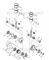 PISTON   CRANKSHAFT