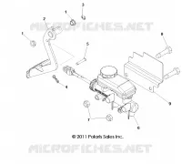 BRAKES, PEDAL AND MASTER CYLINDER