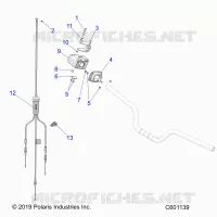 ENGINE, THROTTLE CONTROL ASM.