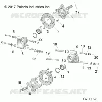 SUSPENSION, REAR CARRIER