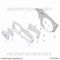 BODY, CLOSE OFF PANEL and ACCESS PANEL