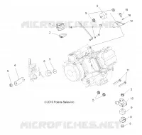 ENGINE, MOUNTING