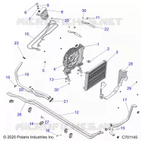 ENGINE, COOLING SYSTEM
