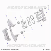 FRONT BRAKE CALIPER