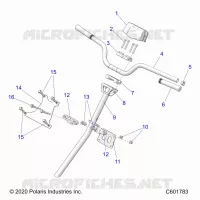 STEERING, H-BAR, STEERING POST, GRIPS