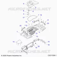 REAR BODYWORK RACK