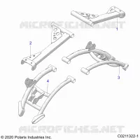 REAR SUSPENSION CONTROL ARMS