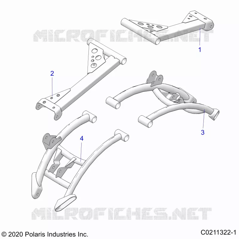 REAR SUSPENSION CONTROL ARMS
