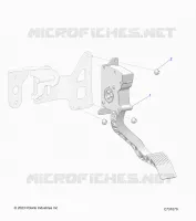 ENGINE, THROTTLE PEDAL