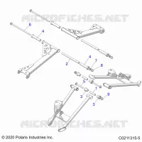 REAR SUSPENSION CONTROL ARM MOUNTING