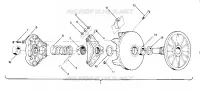 DRIVE CLUTCH SUPERTRAK (4915871587017A)