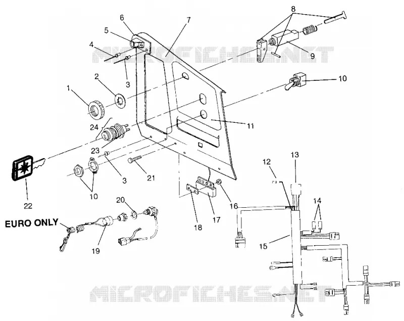 CONSOLE TRAN SPORT 0960143 AND EURO TRAN SPORT E960143 (4932273227B001)