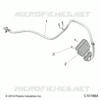 ELECTRICAL, VOLTAGE REGULATOR AND MOUNTING (FROM 11/30/2018)