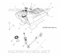 FUEL SYSTEM, FUEL TANK ASM.