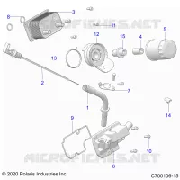ENGINE, DIPSTICK & OIL FILTER