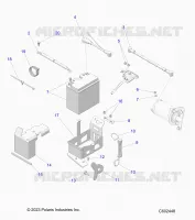ELECTRICAL, BATTERY BOX ASM.