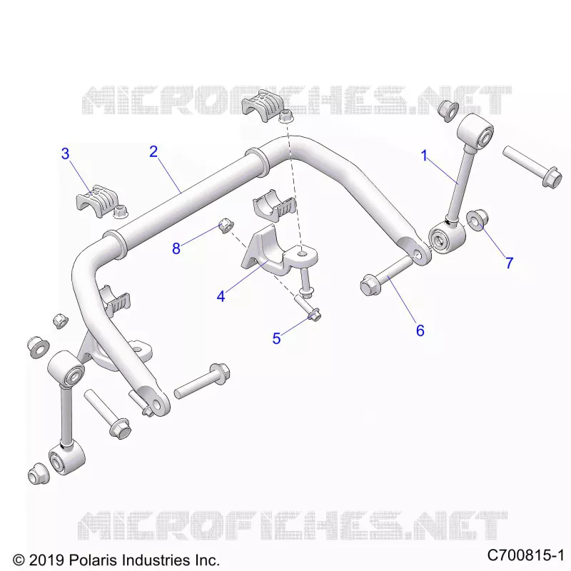 SUSPENSION, FRONT STABILIZER BAR- G21GXD99AJ/AZ/BJ/BZ (C701011-2)