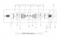 DRIVE TRAIN, DRIVE REAR SHAFT