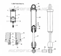 REAR SHOCK TRACK (M-10/7042216)