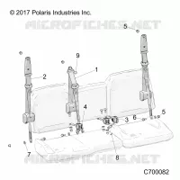 SEAT BELT AND MOUNTING